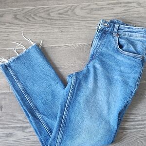 Cheap Monday Light Blue Ankle Jeans